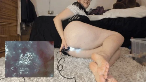 Nicoletta Embassi - Great orgasms for this big hairy pussy masturbating with micro cameras 720HD