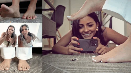 Rise Of The Giantess - SHOULD WE CRUSH THEM? Giantess Enola and Gigantic Andrea 4k