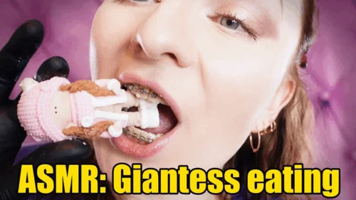 Secret Life Of Kinky Fetish Milf - ASMR: Giantess eating (4K)