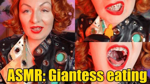 Secret Life Of Kinky Fetish Milf - ASMR: Giantess eating little you (4K)