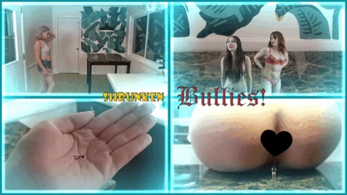 Velvets Fantasies - Shrunken Bullies! Nude giantess and vore Special FX with Jacquelyn Velvets, Sage Pillar, Kat VanWylder, and Bliss Dulce in 1080P