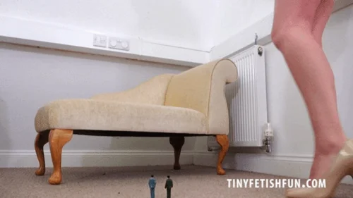 European Giantess - Tinyfetishfun - TFF1685 - Busty Blonde Giantess Serenity is our Pantyhose wearing Giantess - 4K UHD MP4