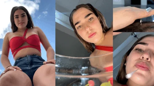 Rise Of The Giantess - Squishing tiny people while I'm on the phone 4k