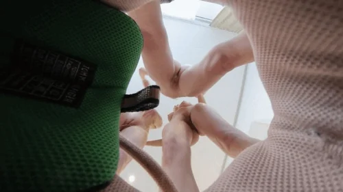 Winzlings Shrinking Clips - Adita, Anna and Nikki Hill in: Heaven or Hell? 4K VR360