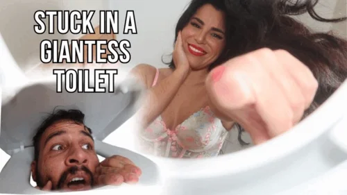 Lalo Cortez And Vanessa - Stuck to giantess toilet | PART TWO - by Lalo Cortez and Vanessa