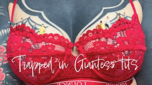 Goddess Jade Store - Trapped In Giantess Tits