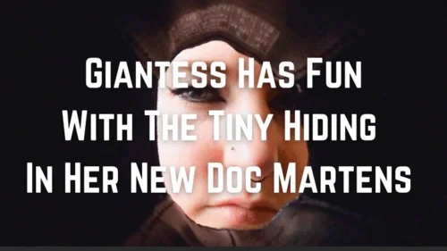 Thehairygiantess - Giantess Finds A Tiny In Her Shoes And Punishes Him- 1080p