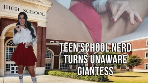 Lalo Cortez And Vanessa - School nerd turns unaware giantess - Lalo Cortez and Vanessa