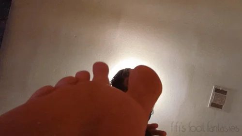 Fifisfootfantasies - Giantess Fifi playfully smooshing a fun tiny plaything