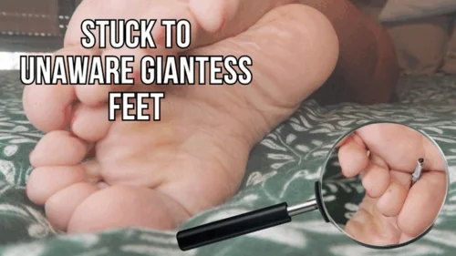 Lalo Cortez And Vanessa - Stuck to unaware giantess feet - Lalo Cortez and Vanessa (custom clip)