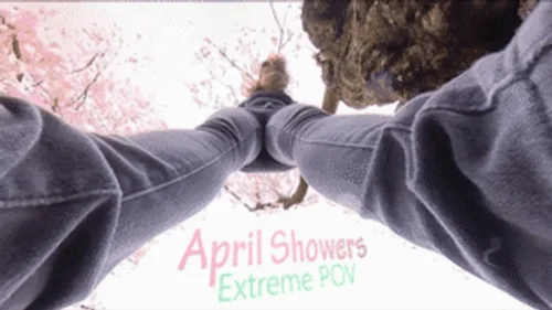 Canadian And Asian Giantess Fantasy - April Showers EXTREME POV - HD 720p Version
