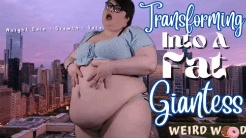 Woods Kink Cafe - Fairy Food Transforms Me into a Fat Giantess - MP4