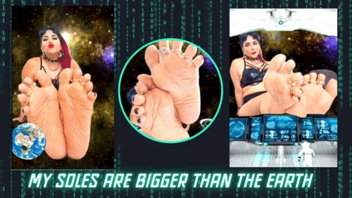 Giantessdebora - Giantess growth- my soles are bigger than the earth