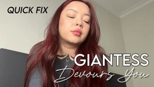 Goddess Jade Store - Giantess Devours You (Quick fix)
