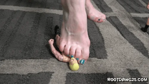 Rootdawg25 Dirty Feet - Macy Nikole - Stinky Feet Stomp 1080p MOV