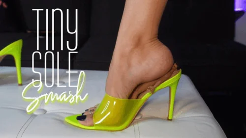 The Bratty Giantess - Tiny Sole Smash