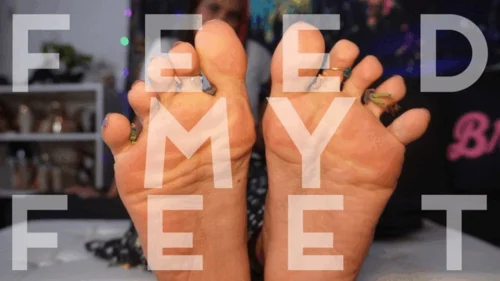 The Bratty Giantess - Feed My Feet