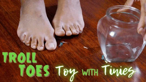 Cupcake Sinclair - Troll Toes Toy With Tinies