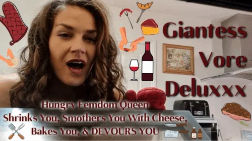 Ani Erotika - My 1st Giantess Creation - Drench You In Cheese Then Bake You In Oven