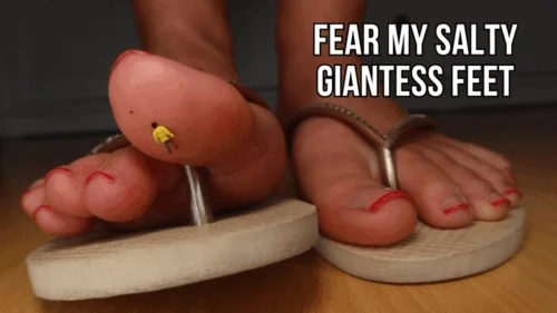Lalo Cortez And Vanessa - Fear my salty giantess feet - Lalo Cortez and Vanessa