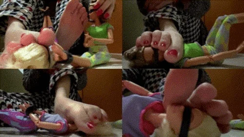 Superior Feet - Dominant Dream: Little slaves under My toes