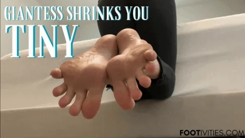 Ivys Feet - Stuck on Soles! Giantess Shrinks U Tiny
