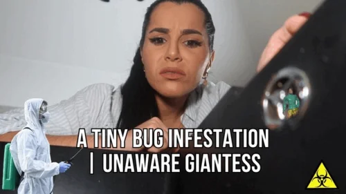 Lalo Cortez And Vanessa - A tiny bug infestation | Unaware giantess POV - Lalo Cortez and Vanessa