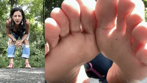 Jamie Daniels - Everything Else - TINY IN THE PARK - Jamie Daniels, Giantess, Foot Fetish, POV - MP4