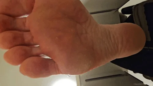 Heels Daze Org - Unaware Giantess Working on Laptop Barefoot Pt 14