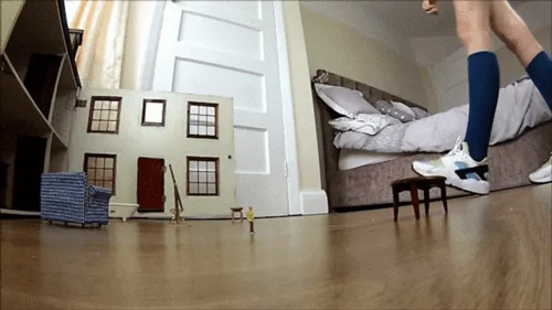 Giantess Productions - Big step-sisters boyfriend