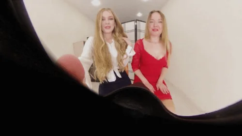 Under Giantess Soles - Karen & Viola - cruel office workers VR 360 5,7K