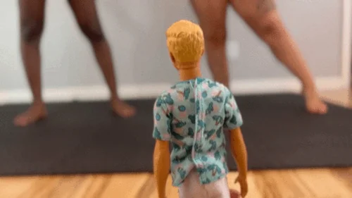 Little Rampage - Giantess vs Shrunken loser