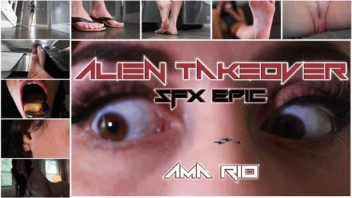 Giantess Shrinking Feet - Alien Takeover - SFX Epic (1080p)