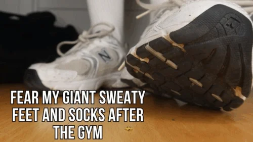 Lalo Cortez And Vanessa - Fear my giant sweaty feet after the gym - Lalo Cortez and Vanessa