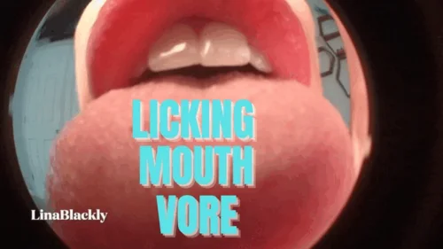 Linablackly - POV Giantess Licking Vore with Lina Blackly
