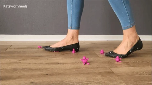 Kats Worn Heels - Tiny Man Destruction