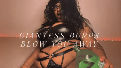 Lilith Londons Fat Farm - Giantess Burps Blow You Away