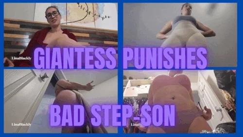 Linablackly - Shrunk Step-Son Get's Punishment Inside Giantess Pussy
