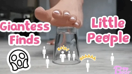 Ciarra Fetishes - Custom: Giantess Finds Little People 3!