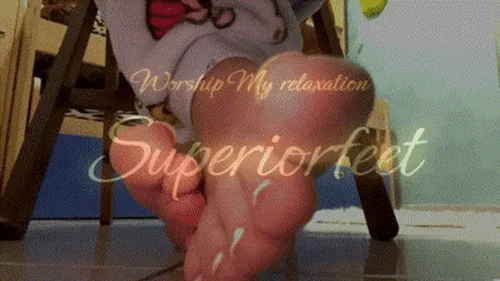Superior Feet - Worship My relaxation