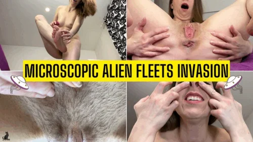 Cat On Show - Giantess Mind Control - Microscopic Aliens Fleets Invasion