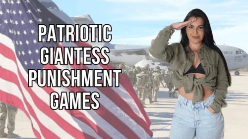 Lalo Cortez And Vanessa - Patriotic giantess punishment games - Lalo Cortez (custom clip)
