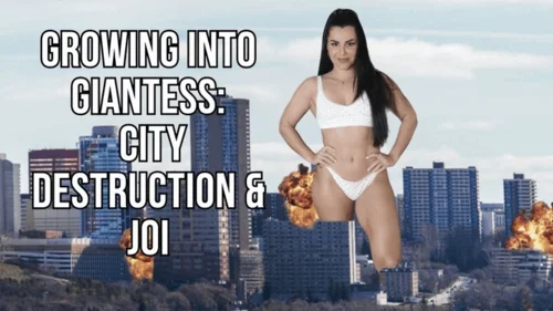 Lalo Cortez And Vanessa - Growing into giantess and destroying the city - Lalo Cortez and Vanessa