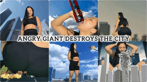 Soyisaoficialx - angry giant destroys his friend for making fun and the city