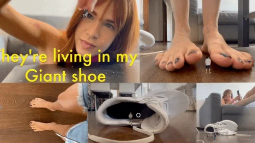 Rise Of The Giantess - Living in my Giant shoe! 720