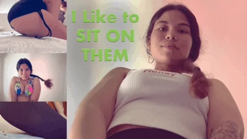 Rise Of The Giantess - I like to SIT ON THEM - 4k - Giantess Kelly