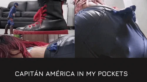 Giantessdebora - Giantess and Capitan America