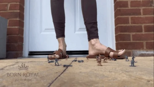 Bornroyal Feet - Crushing soldiers outside (voice)