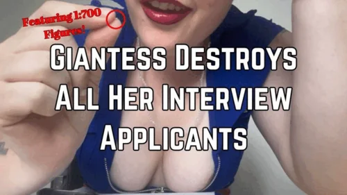 Thehairygiantess - Giantess Vores Tiny Interview Applicants- 1080p