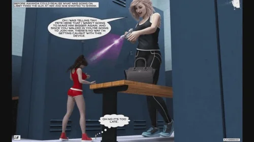 Aaabbbzzz Giantess - Giantess comic: Found at the Gym - Chapter 3